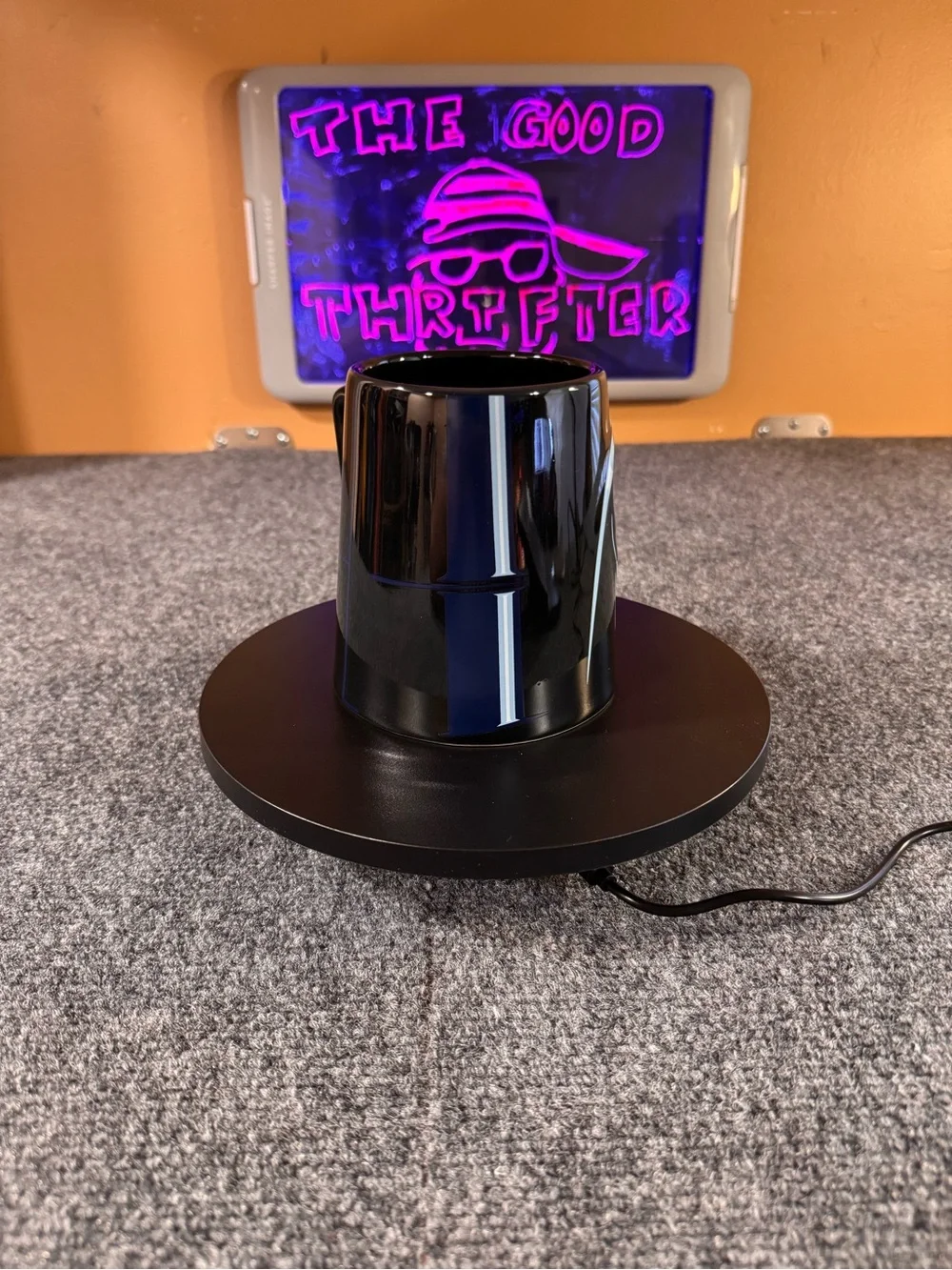 Star Wars Black Darth Vader Sculpted Face Ceramic Mug